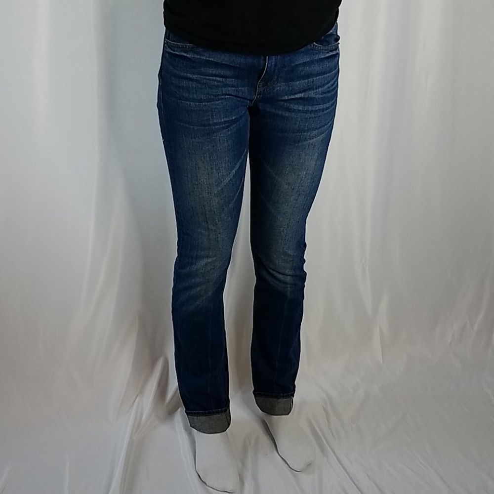 J Crew 28T Selvedge Matchstick Jeans